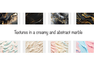 Textures in a Creamy and Abstract Ma, a Texture Illustration by VetalStock