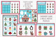 Kawaii Christmas games, an Animal Illustration by Lexi Claus (Thumbnail 7 of 12)