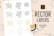 Abstract Shape Illustration Doodles, a Pattern Graphic by Wildflower June (Thumbnail 2 of 3)