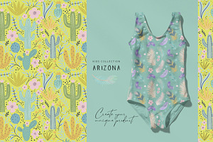 Arizona. Map & Patterns