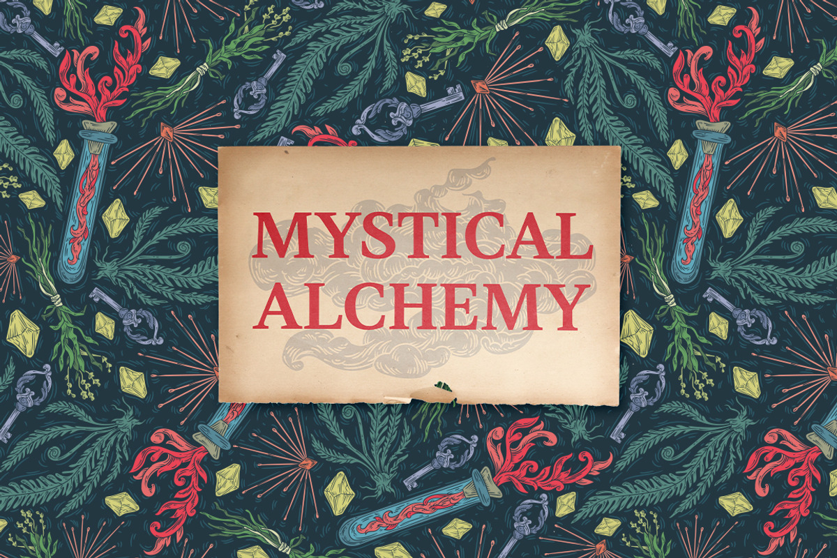 The Alchemical Mystery collection, a Pattern Graphic by Piñata (Photo 1 of 15)