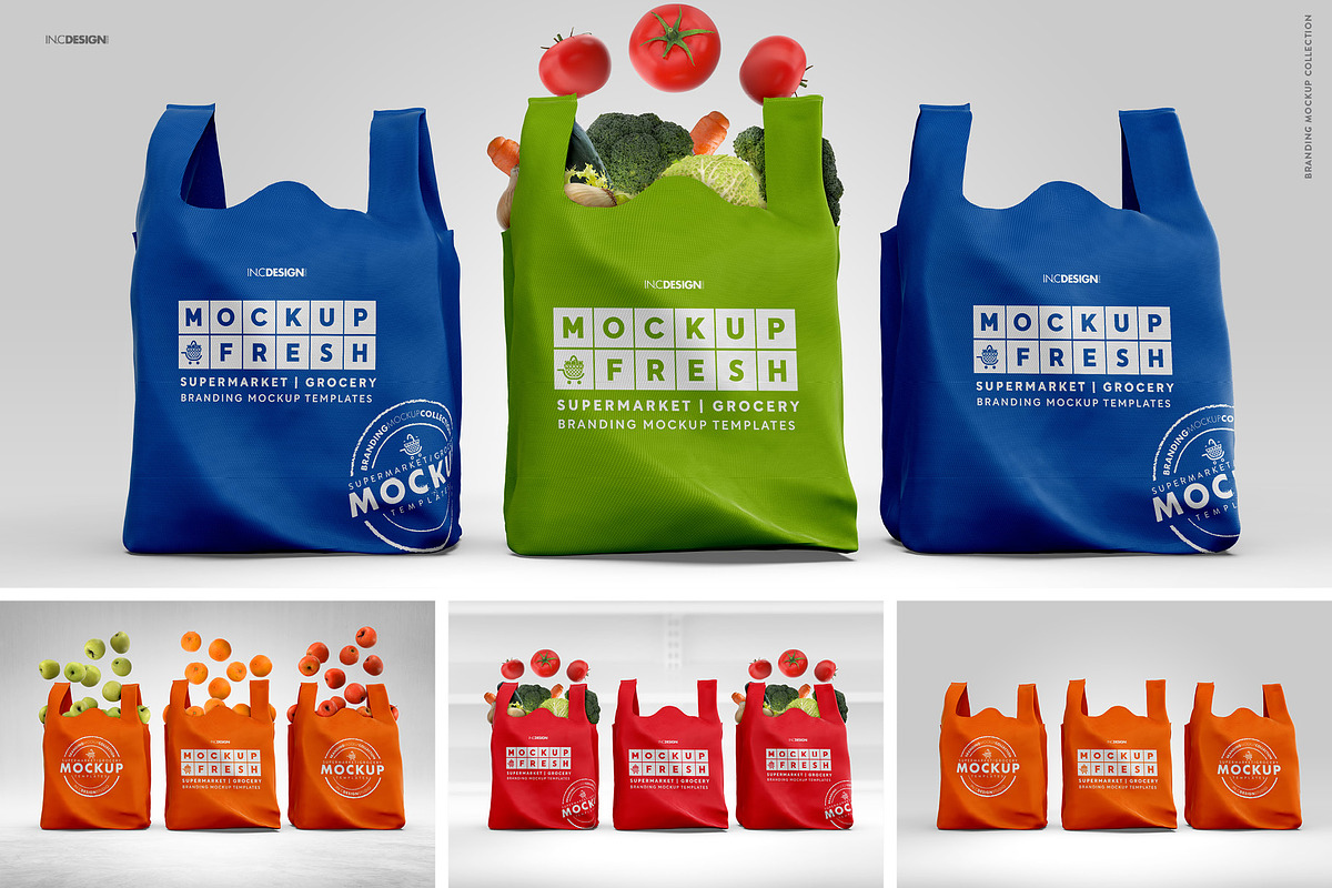 Non Woven Shopping Bag Mockup, a Product Mockup by INCDesign (Photo 6 of 10)