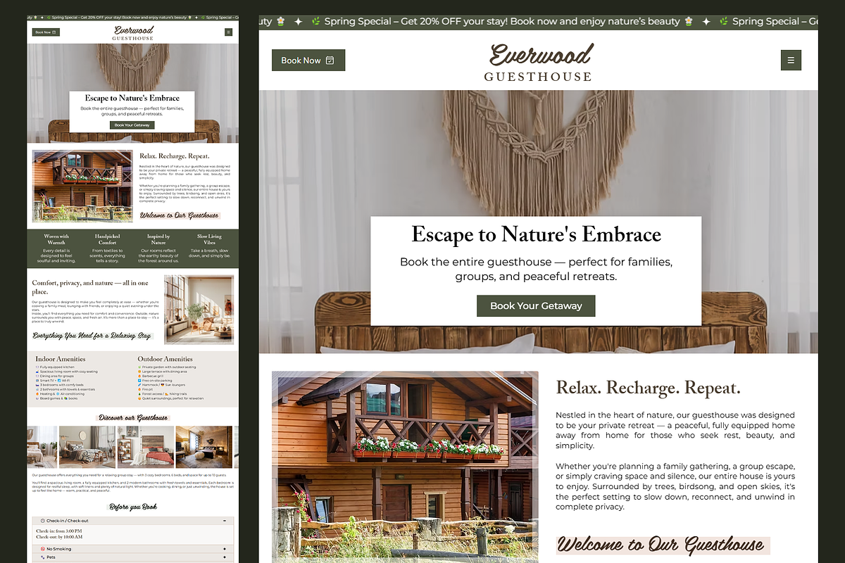 Guesthouse - Wix Studio Website preview 7