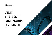 Landmark Social Media Template, a Social Media Template by AQR Studio (Thumbnail 5 of 10)