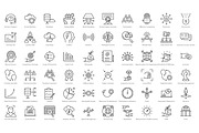 1270 Business Line Icons, an Outline Icon by Creative Stall (Thumbnail 11 of 22)