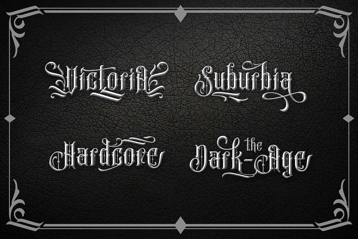 Katheryna Typeface, a Blackletter Font by Arterfak Project (Photo 6 of 7)