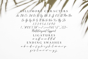 Gillimore - Stylish Handwritten Font