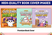 Easy Cute Ghost Daily Life Coloring, a Seasonal Illustration by Coco Bloom (Thumbnail 3 of 4)