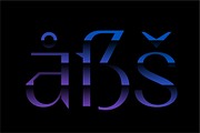 Stardate Typeface, a Sans Serif Font by Yury Veselov (Thumbnail 5 of 9)