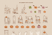 Halloween collection softy & vintage, an Object Graphic by DigARTbyHavroshka (Thumbnail 6 of 11)