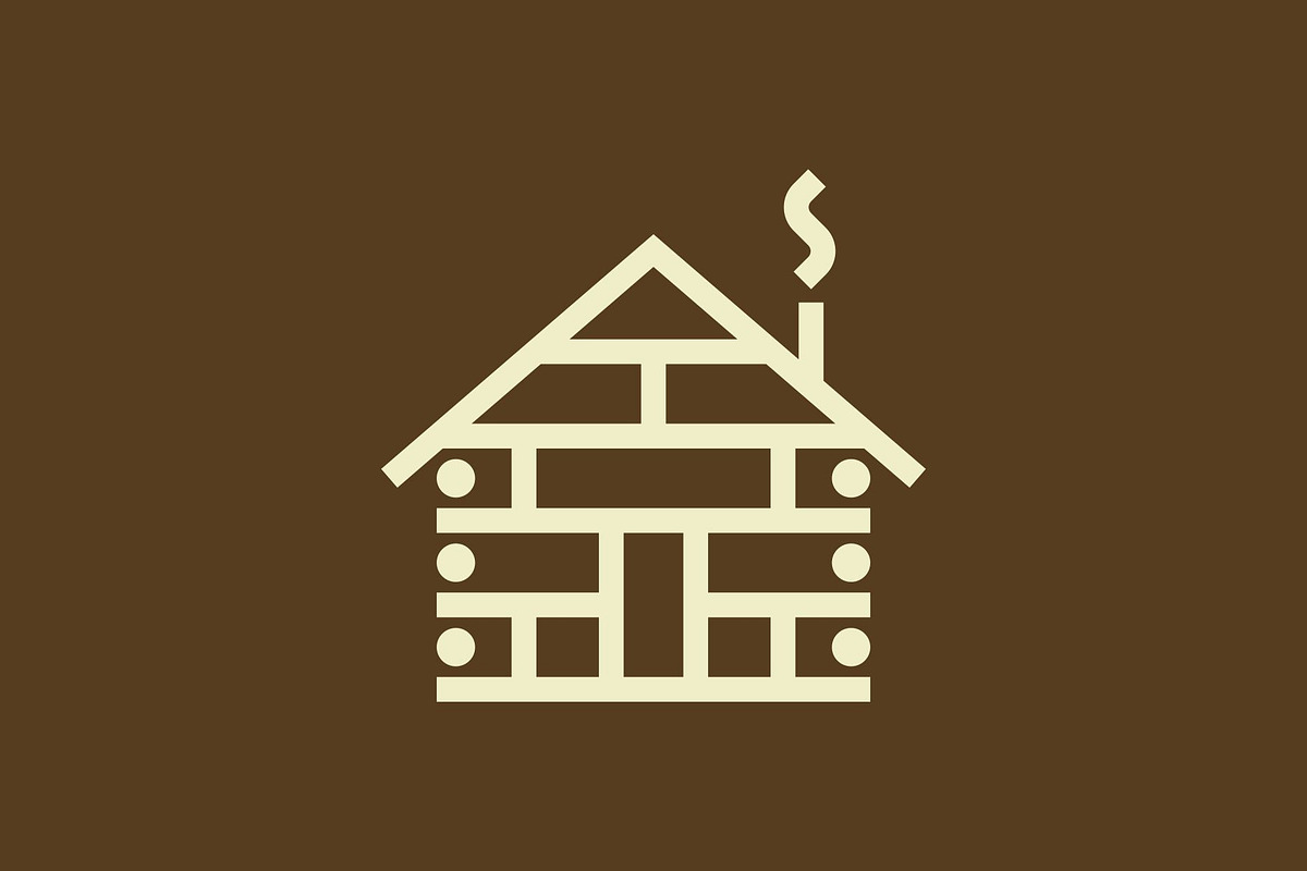 Cabin Woods Cottage Outdoor Logo, a Branding & Logo Template by Buqancreative (Photo 3 of 4)