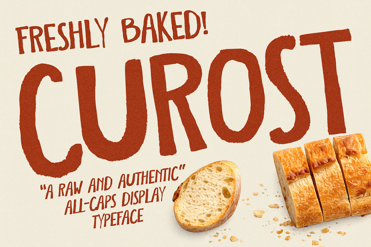 Curost, a Handwritten Font by ™Creasi (Photo 1 of 7)