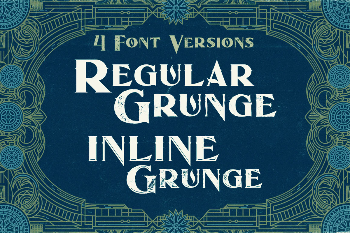 Ocean - Display Font preview 2