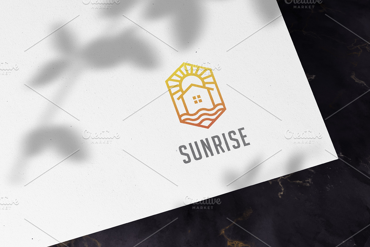 Sunrise Landscape Nature Logo, a Branding & Logo Template by Amadul11 (Photo 4 of 5)