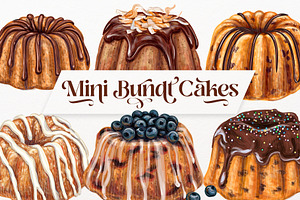 Mini Pound Cakes, VECTOR