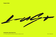 Lust | Handwritten Cyber Brush Font, a Blackletter Font by Ardana Creative (Thumbnail 1 of 12)