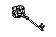 Vintage Skeleton Key Bundle, an Illustration by Gaye Art (Thumbnail 8 of 31)
