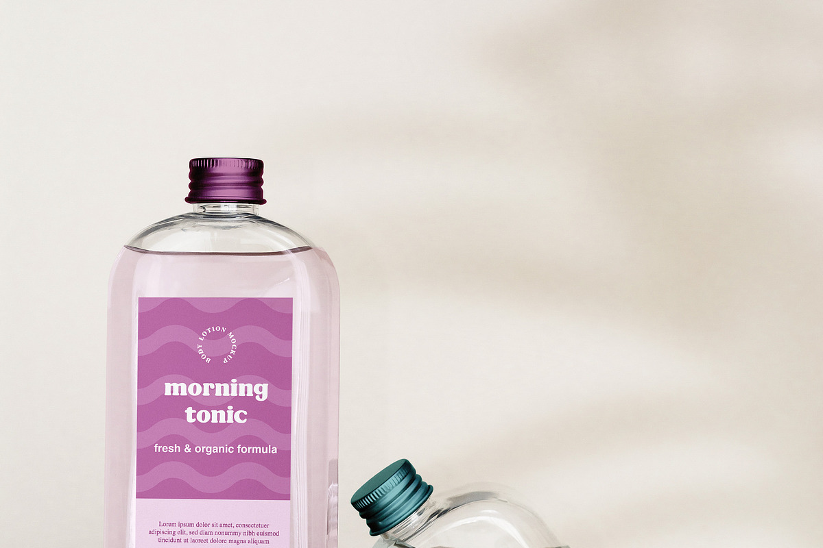 MAYA Skincare Bottle Mockup Set, a Packaging Mockup by Cuoco (Photo 9 of 12)
