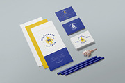 Business Stationery Mockup Scenes, a Stationery Template by ZippyPixels (Thumbnail 1 of 4)