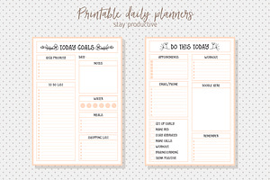 Printable Daily Planners