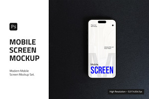 Mobile Screen Mockup