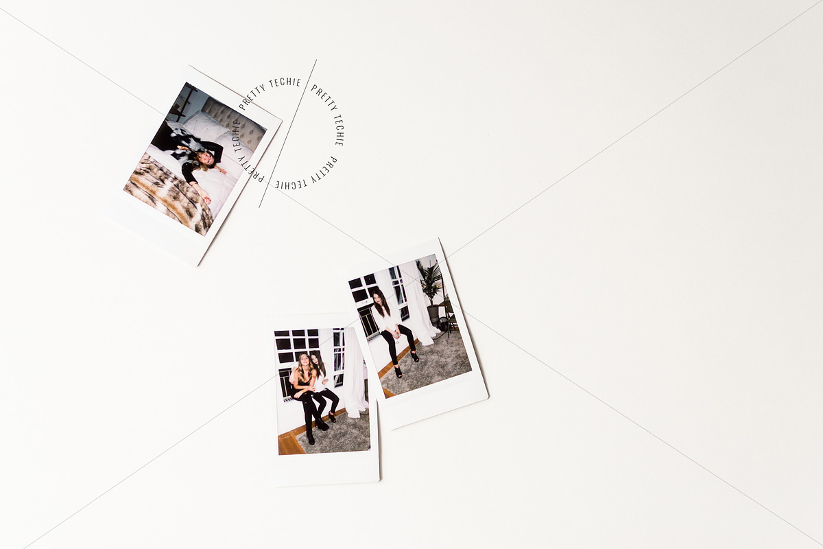 Instant Film Mockup | PSD + PNG, a Product Mockup by Pretty Techie (Photo 2 of 2)