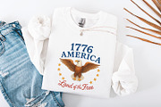 1776 America, Patriotic Design, 4th, an Illustration by SharpMarketplace (Thumbnail 3 of 9)