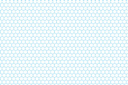 Cyan color hexagon grid on white, a Pattern Graphic by BestPics