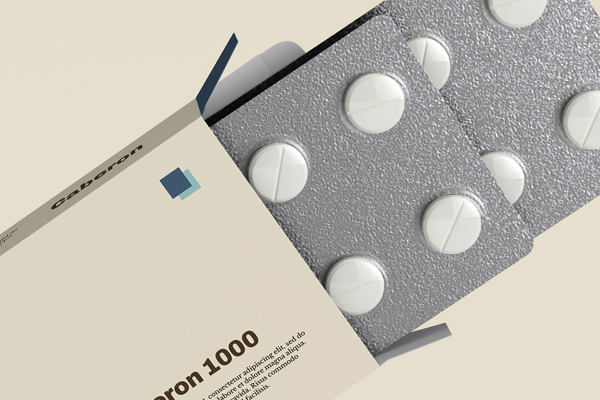 Medicine Box Packaging Mockup, a Packaging Mockup by Illusiongraphic (Photo 16 of 22)