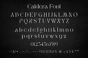 Caldera – Luxury & Elegant Serif, a Serif Font by OWPictures (Thumbnail 7 of 8)