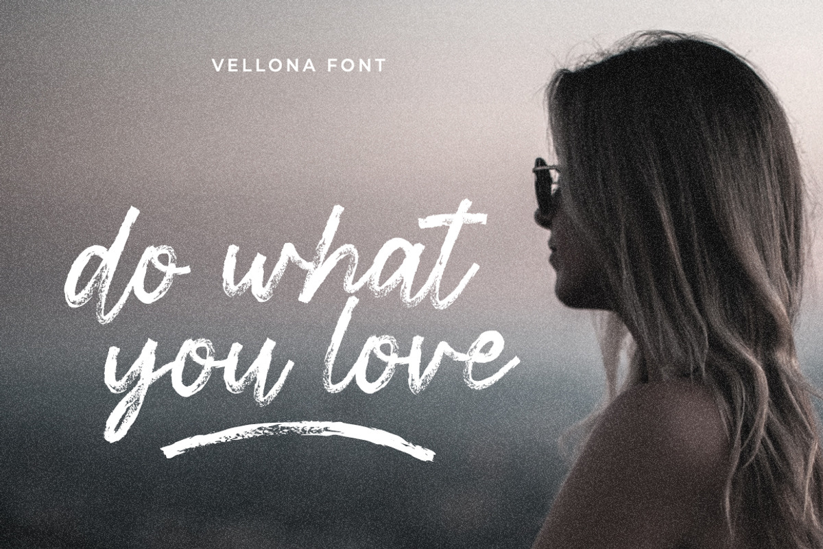 Vellona, a Handwritten Font by Gatype (Photo 2 of 6)