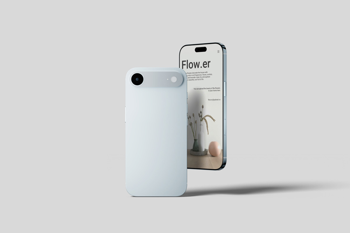 Phone 17 Air Mockup, an iPhone Mockup by scribrostudio (Photo 6 of 14)