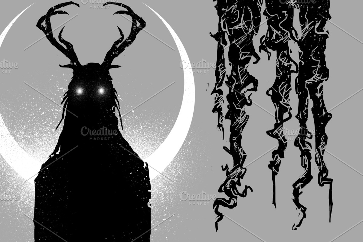 The Mystery of the Black Devil, an Illustration by Design by sebrodbrick (Photo 2 of 2)