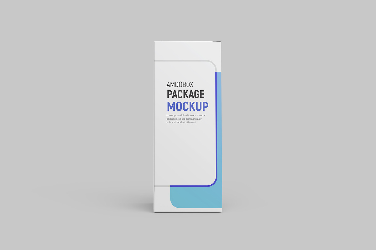 Isolated Rectangle Box Mockup, a Packaging Mockup by Ram Studio LLC (Photo 4 of 6)