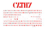 Cathy Display, a Serif Font by Foxtype (Thumbnail 7 of 7)