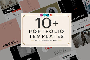 Portfolio Template Bundle, a Brochure Template by Occy Design