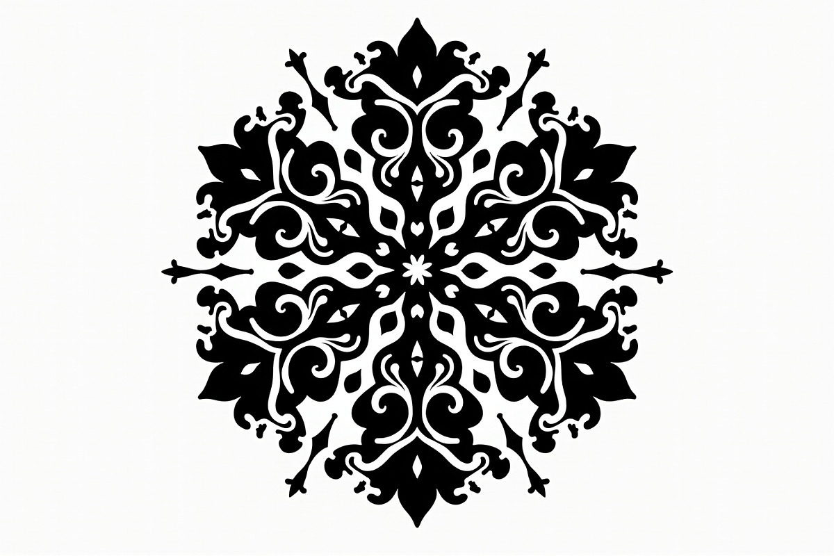 Mandala Laser Cut Files, an Illustration by balal (Photo 7 of 9)