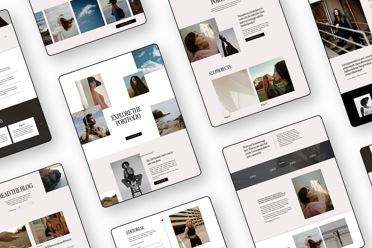 Squarespace 7.1 Template: Nyx preview 3