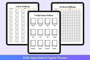 Digital Reading Planner For Ipad