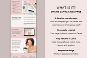Course Sales Page Template Canva, a Landing Page Template by DeeBeeDesign (Thumbnail 2 of 11)