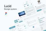 Lucid Design System | Figma, an UI Kit Template by Wander Designs (Thumbnail 1 of 6)