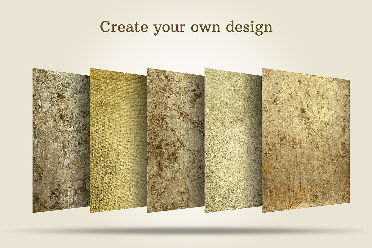 Gold Foil Textures, a Texture Graphic by Artemisia_Art (Photo 2 of 3)