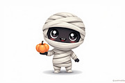 Halloween Ghost & Skeleton Art, an Illustration by hafijul (Thumbnail 2 of 26)