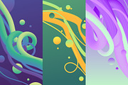 Colorful 3D Gradient Backgrounds, a Background Graphic by Léo Alexandre (Thumbnail 2 of 14)