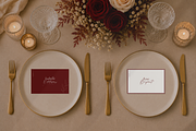 Luxury Burgundy Wedding Canva Bundle, a Stationery Template by Matisse Studio (Thumbnail 7 of 9)