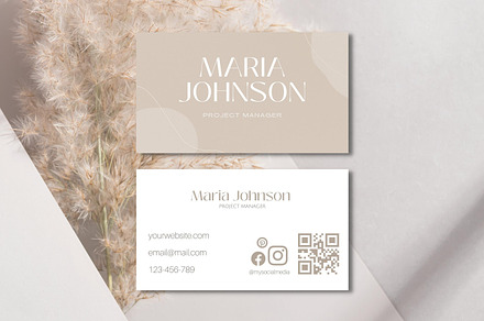 Minimal Business Card Template, a Business Card Template by idArt