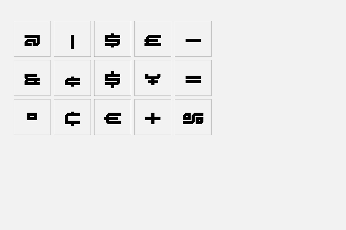Basis - block font, a Font by SelfBuild Type (Photo 10 of 10)