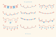 Vintage Cakes • vector collection, a Food Illustration by dariikos (Thumbnail 10 of 19)