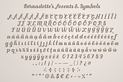Bernadette, a Script Font by Studio Dot by dot (Thumbnail 3 of 3)
