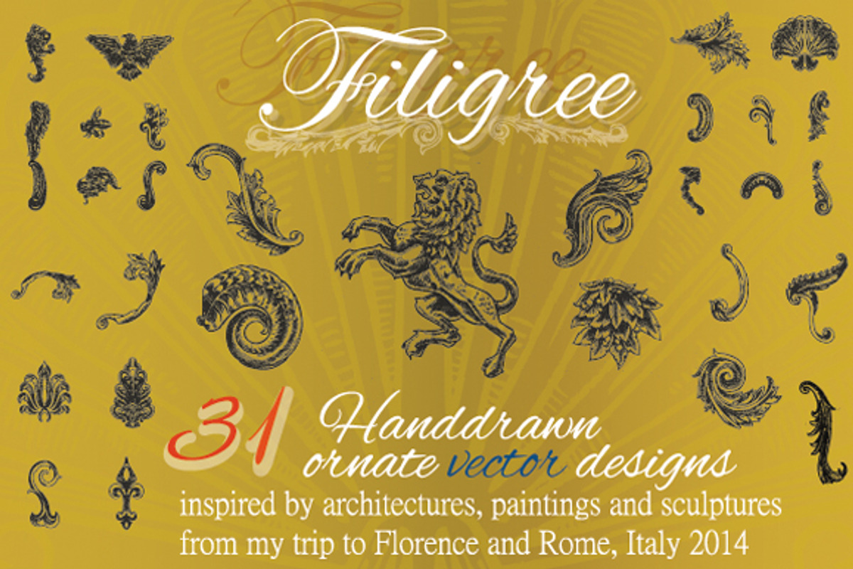 Filigree complete set